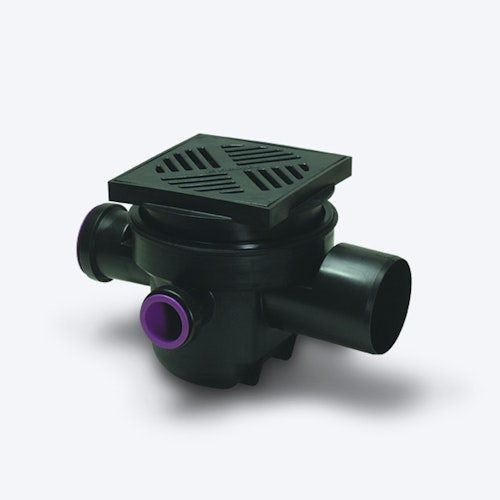 KESSEL 29121 Kellerablauf 400 x 320 mm - Edelstahl Abdeckung