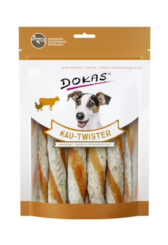 DOKAS Kau-Twister 200 Gramm Hundesnacks