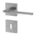 Vorschaubild Griffwerk Türgriff REMOTE Schraubtechnik eckig - Samtgrau, Kaschmirgrau, Graphitschwarz