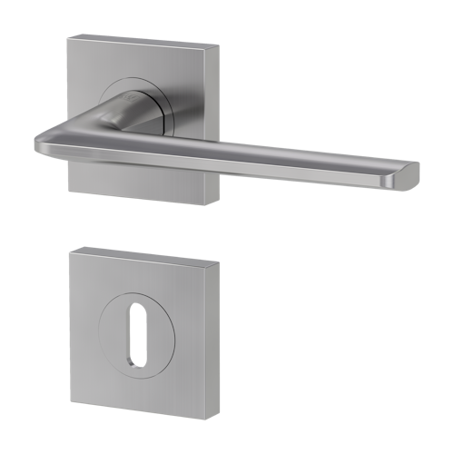 Griffwerk Türgriff REMOTE Schraubtechnik eckig - Samtgrau, Kaschmirgrau, Graphitschwarz
