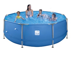 Happy People Stahlrahmenpool-Set, 360x122cm