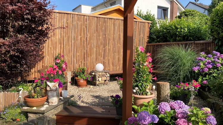 BambusBASIS Sichtschutz Bambusmatte