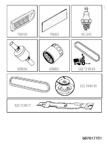 Husqvarna Gartentraktoren 96041041300 Traktor TS 243T
