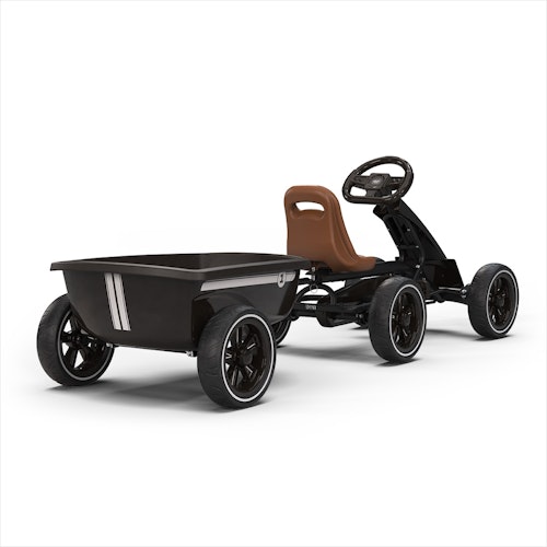 EXIT Foxy Gokart - mit Anhänger Espresso Schwarz