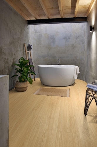 MEISTER Designboden MeisterDesign. flex DD 400 1290 x 216 x 5 mm 7123 Princess Oak hell Porensynchron-Struktur