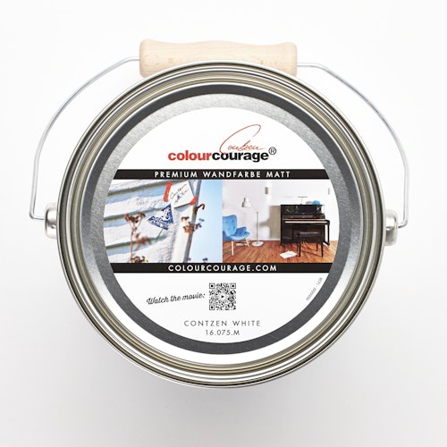 colourcourage® Premium Wandfarbe matt Contzen White