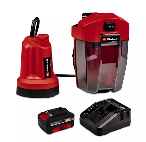 Einhell Akku-Klarwasserpumpe GE-SP 18 LL Li (1x4,0Ah) 4181561