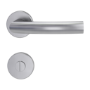 Vorschaubild Griffwerk Türgriff LORITA K3 Klippgarnitur- Edelstahl matt