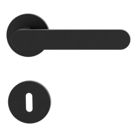 Griffwerk VAYA 291 AVUS fast2fix Fast2Fix Rosetten rund Buntbart Graphitschwarz