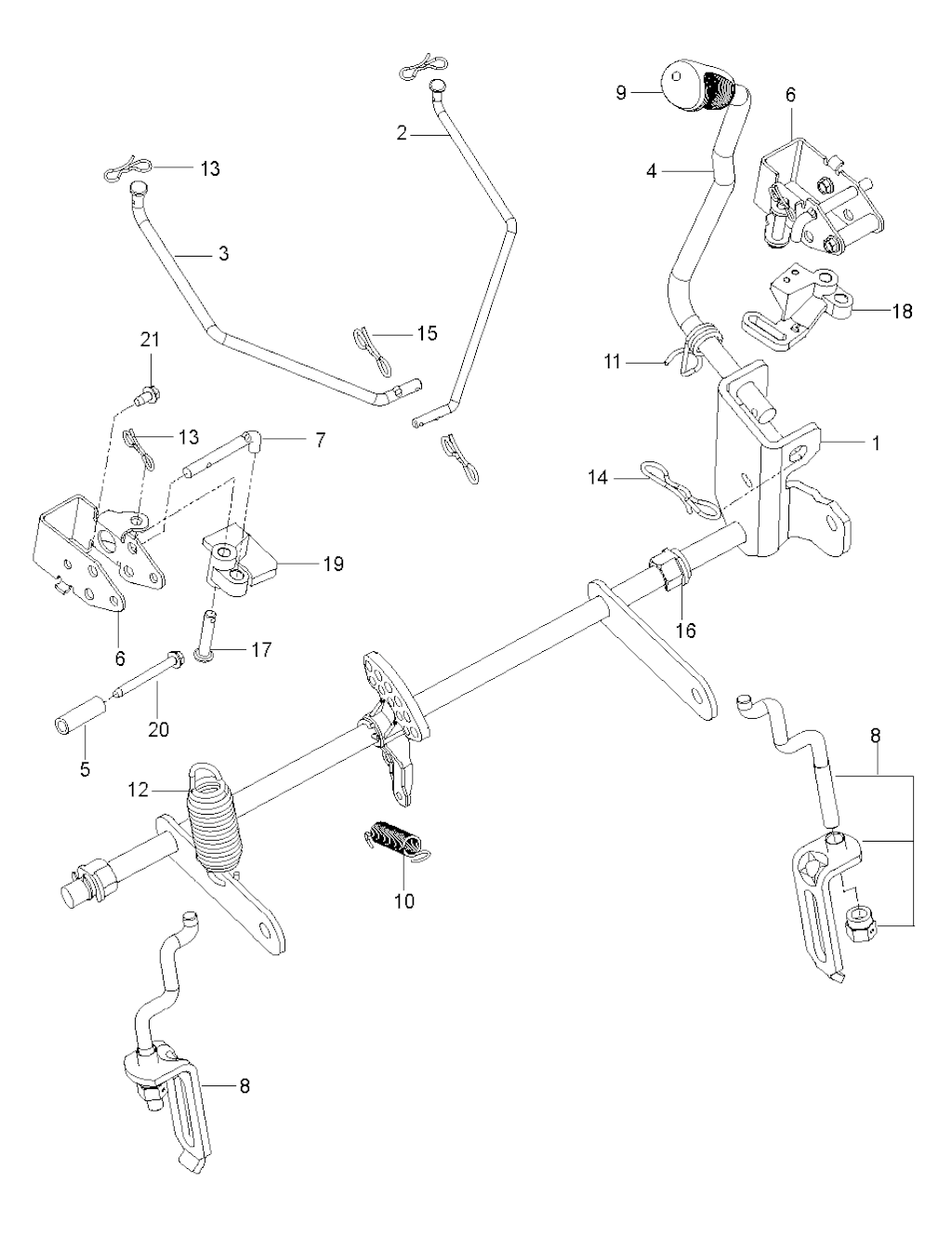 Explosionszeichnung Ersatzteile