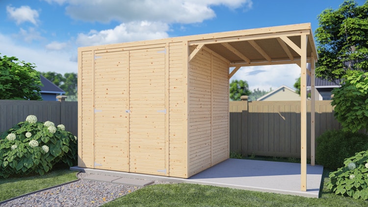 Bertilo Gerätehaus Box 3 Plus - 18 mm