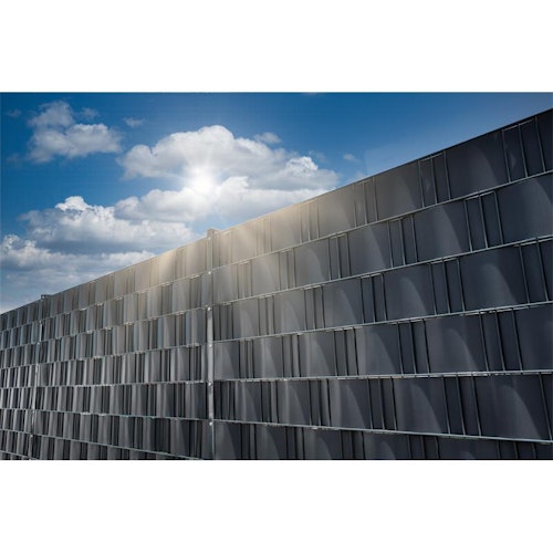 Noor Zaunblende PP-Vlies 0,19 x 101 m 150 g/m² ~RAL 7016 Anthrazit