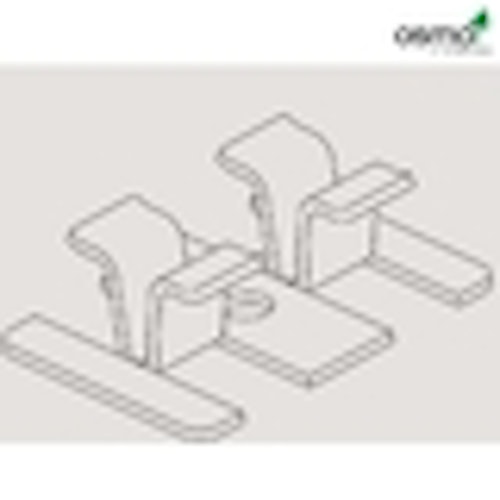 OSMO Zubehör MULTI-DECK Befestigungsclip für 20 mm Terrassendiele