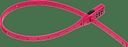Vorschaubild Trelock Zahlen-Kabelschloss Strap It 53 cm pink