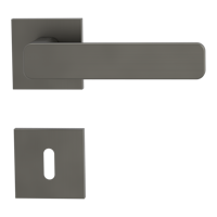 Griffwerk VAYA 265 MINIMAL MODERN fast2fix  Fast2Fix Rosetten eckig Buntbart Kaschmirgrau