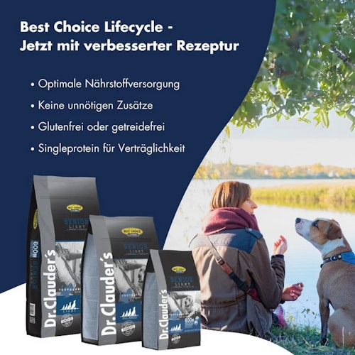 Dr Clauder's Best Senior/Light All Breed Hundetrockenfutter