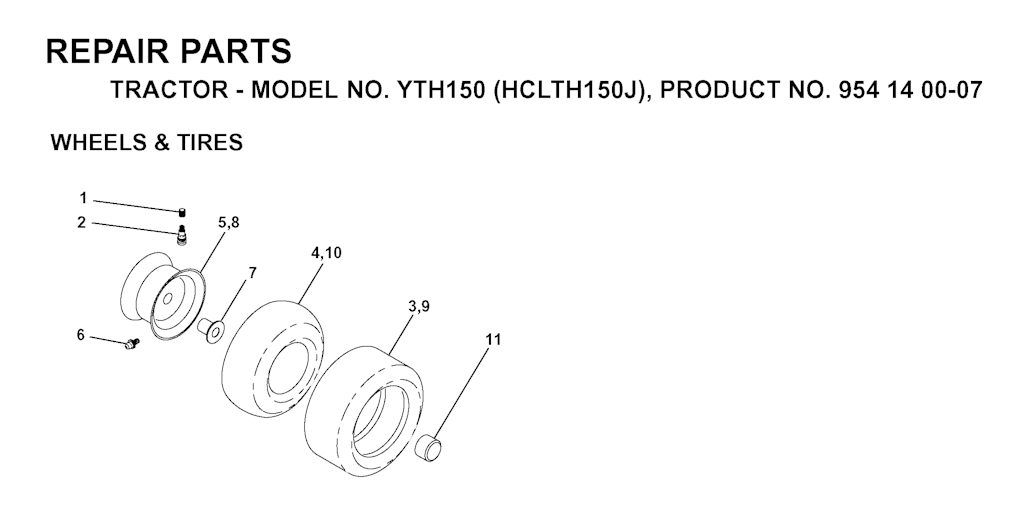 Explosionszeichnung Ersatzteile