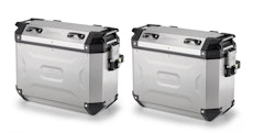 KAPPA Seitenkoffer KVG K-Voyager Satz, Silber