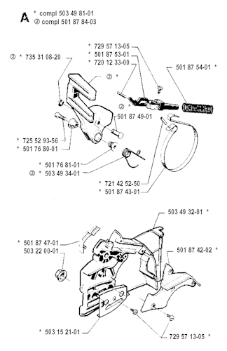 Husqvarna Kettensägen 51, 19900100001-19914000000