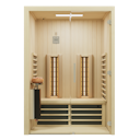 Vorschaubild Infraworld Infrarotkabine TrioSol Glas 145 Espe RG inkl. 5-teiligem gratis Zubehörset