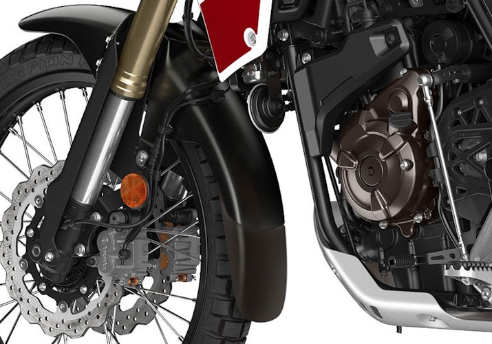 BODYSTYLE Kotflügelverlängerung vorne ABS Kunststoff schwarz-matt für YAMAHA Ténéré 700, Ténéré 700 