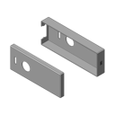 Vorschaubild Griffwerk PURISTO S -Graphitschwarz Cover-Set -smart2lock