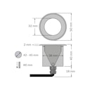Vorschaubild DotSpot Einbauspot-Set mini b1