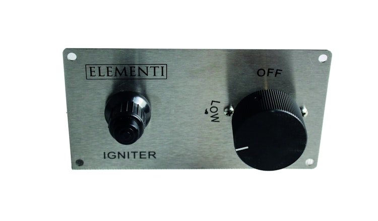 Gardenforma Gas Feuerstelle Marra, Beton-Optik grau, aus Faserbeton