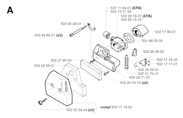 Husqvarna Motorsensen/Freischneider 20023100001 250R