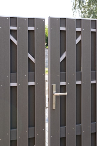 Traumgarten JUMBO WPC Einzeltor auf Maß