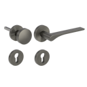 Vorschaubild Griffwerk Wechselgarnitur LEAF LIGHT SIEGER DESIGN - Samtgrau, Kaschmirgrau, Graphitschwarz