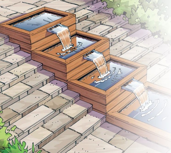 Ubbink Edelstahl Überlaufelement Brisbane 60