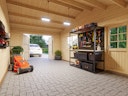 Vorschaubild Palmako Garage Roger 19,0 + 16,2 m² - 44 mm - mit Holztor