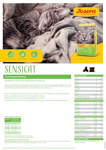 Josera Adult SensiCat Katzentrockenfutter