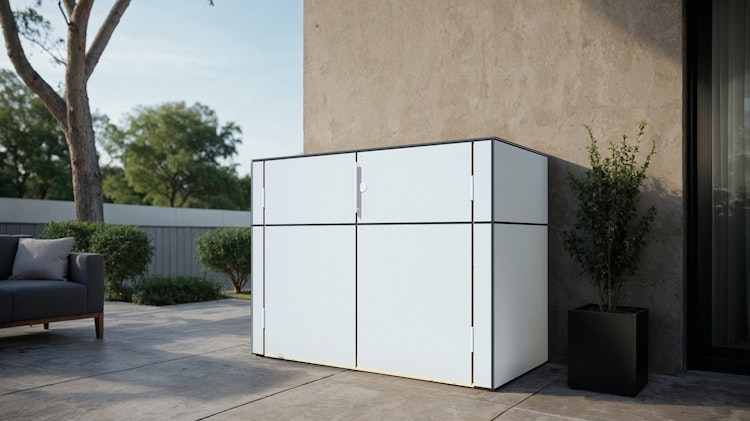 Bertilo HPL Geräteschrank Terrace - 6 mm