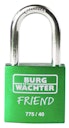 Vorschaubild Burg Wächter Zyl.-Vorhangschloss 775 40 35 GREEN SB