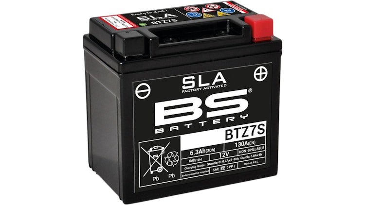BS-Battery Batterie BS-Battery, SLA, versiegelt, Batterie "YTZ7S-BS"