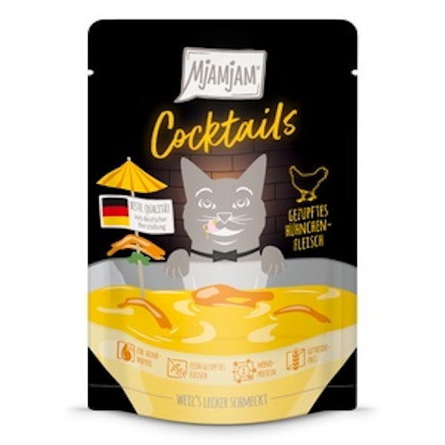 MJAMJAM Cocktails Beutel 20x40g Katzennassfutter