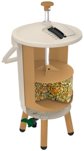 JUWEL Küchenkomposter BOKASHI Sensei