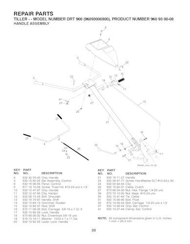 Husqvarna Motorhacken 96093000800 DRT900