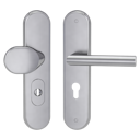 Vorschaubild Griffwerk Kombi-Schutzbeschlag LUCIA mit  TITANO SB_884 Schutzklasse ES1 mit ZA 72 mm