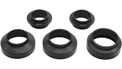 Bikeservice Adaptersatz für Montagewerkzeugsatz für Lenkkopflager 5-teilig