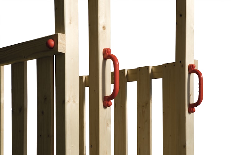 Weka Tabaluga Drachenturm 816 E mit Satteldach und Sandkasten