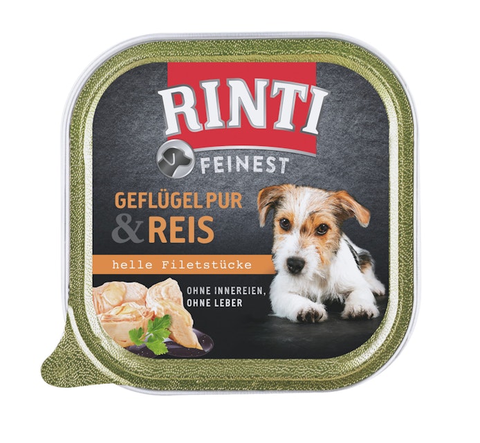 RINTI Feinest 150g Schale HundenassfutterVorschaubild