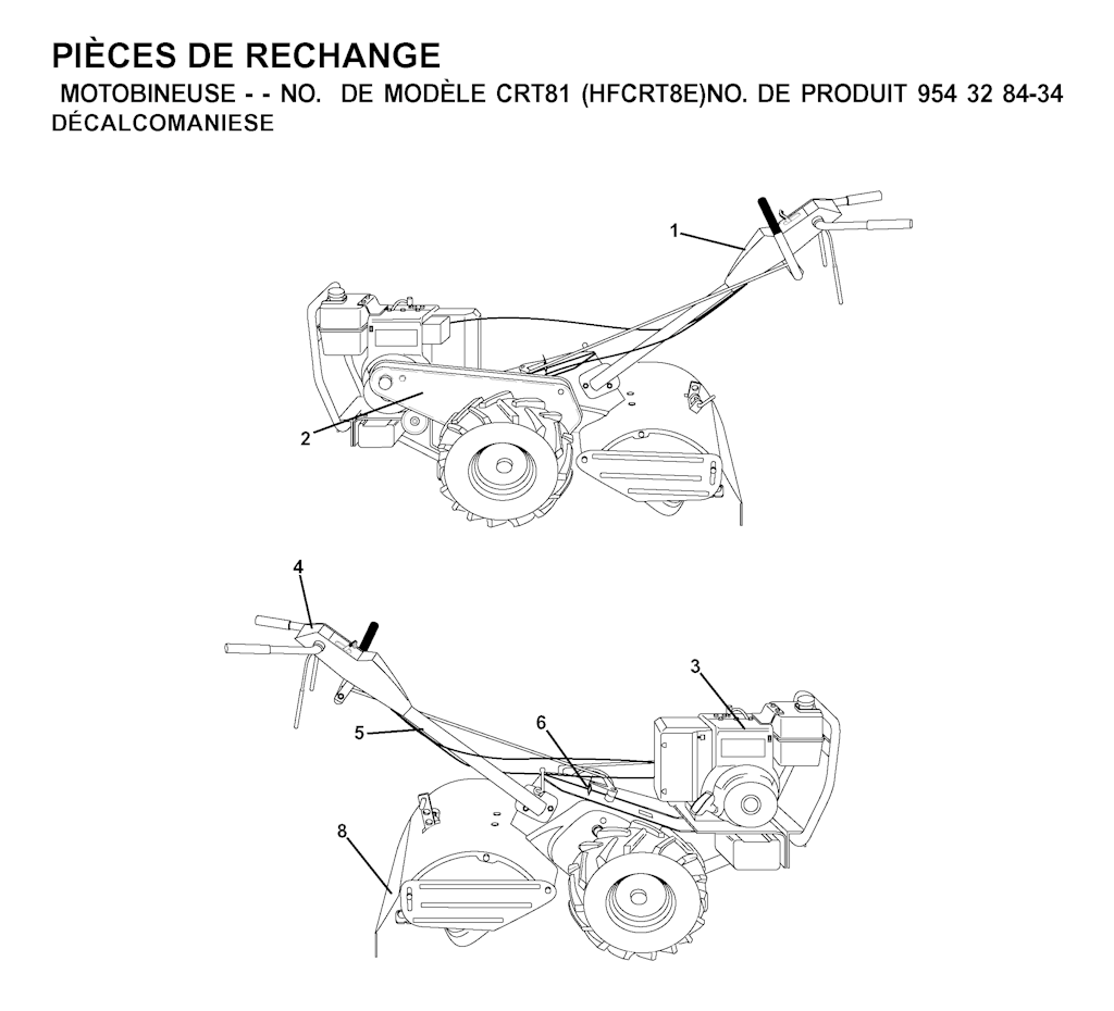 Explosionszeichnung Ersatzteile