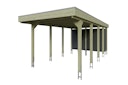 Vorschaubild Skan Holz Carport Friesland Hybrid Set 12 314x708 cm inkl. Abstellraum