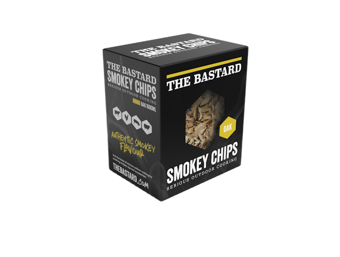 The Bastard Räucherchips Oak 500 g