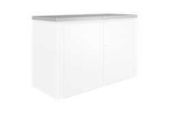 Biohort Deckel (ohne Schloß) für HighBoard Geräteschrank Gr. 200 - silber-metallic XL309300