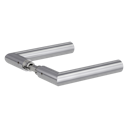 Vorschaubild GRIFFWERK Griffpaar für Schlosskasten LUCIA Klippgarnitur- Edelstahl matt