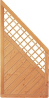 T&J CLASSICO Sichtschutzzaun Rankgitter Douglasie 900 x 1800/900 mm